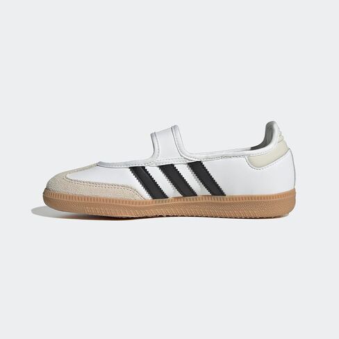 Adidas Unisex-Child Ftwwht/Alumin/Gum3 Samba Jane J FTWR whiteRed/Gum 3 5.5 US in Saudi Arabia