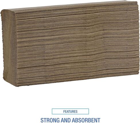 Boardwalk B6200 9 بوصة × 9.45 بوصة مناشف ورقية متعددة الطي من طبقة واحدة - أبيض (16/كرتون) in Kuwait