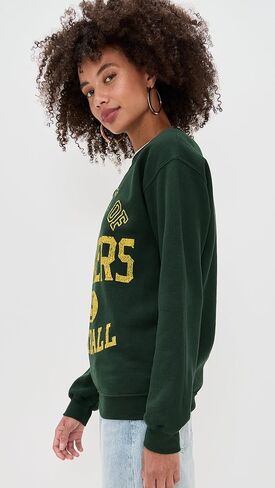 Junk Food Women's Packers Property Crew Fleece Sweatshirt in Saudi Arabia