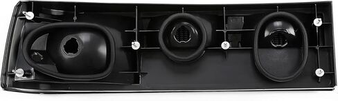 زوج من مصابيح الذيل HECASA المتوافقة مع 1987-1993 Ford Mustang لاستبدال FO2800168 FO2801168 مع مصابيح المصابيح الخلفية للمصابيح الخلفية - عدسات الدخان in Kuwait