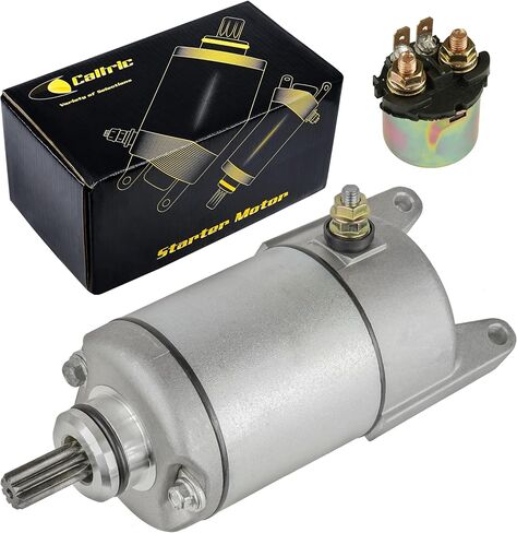 Caltric Starter and Relay Solenoid Compatible With Kawasaki Bayou 400 KLF400B 4X4 1993-1999 in Saudi Arabia