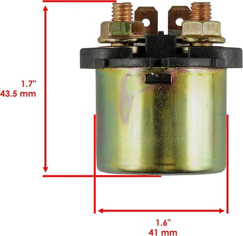 Caltric Starter and Relay Solenoid Compatible With Kawasaki Bayou 400 KLF400B 4X4 1993-1999 in Saudi Arabia