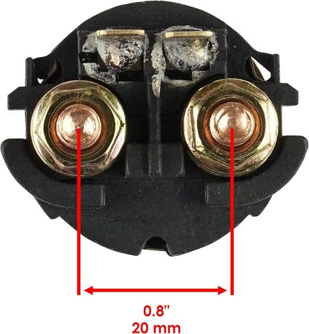 Caltric Starter and Relay Solenoid Compatible With Kawasaki Bayou 400 KLF400B 4X4 1993-1999 in Saudi Arabia
