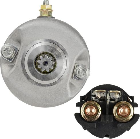 Caltric Starter and Relay Solenoid Compatible With Kawasaki Bayou 400 KLF400B 4X4 1993-1999 in Saudi Arabia