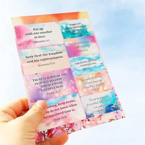 -1pack- English 90 Labels JW Premium Bible Bible Stickers Jehovah Witness Pioneer Gifts Advices Accessories | لاحظ الملصقات الإنجليزية. ( علية) in Kuwait