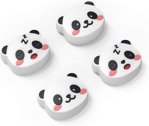 Cute Flower Switch Thumb Grip Caps Compatible with Nintendo Switch/OLED/Lite,Soft Silicone Cross D-Pad Button Caps Set,ABXY Key Buttons Joystick Cap Covers Accessories in Saudi Arabia