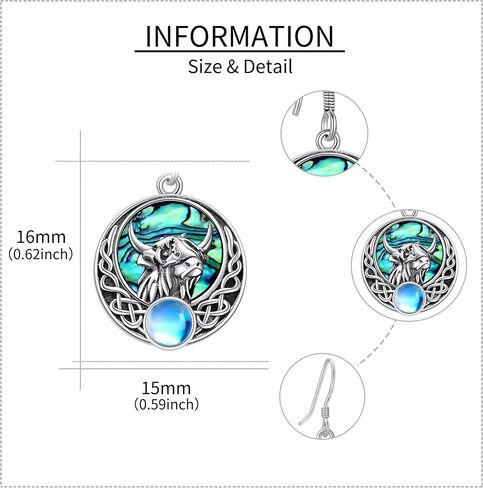 Highland Cow Earrings 925 Sterling Sliver Highland Cow Cute Dangle Earring Cow Jewelry Themed Gifts for Women in Saudi Arabia