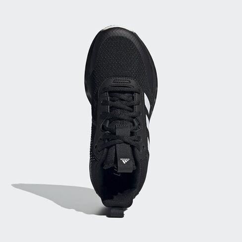adidas Ownthegame 2.0 Basketball Shoe, Black/White/Black, 10.5 US Unisex Little Kid in Saudi Arabia