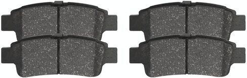 AutoShack Front & Rear Drilled & Slotted Brake Rotors Ceramic Brake Pads | Replacement for 2004-2010 Toyota Sienna 3.3L 3.5L V6 AWD FWD | E-Coated | 12-PC Brake Kit | ShadowGuard in Saudi Arabia