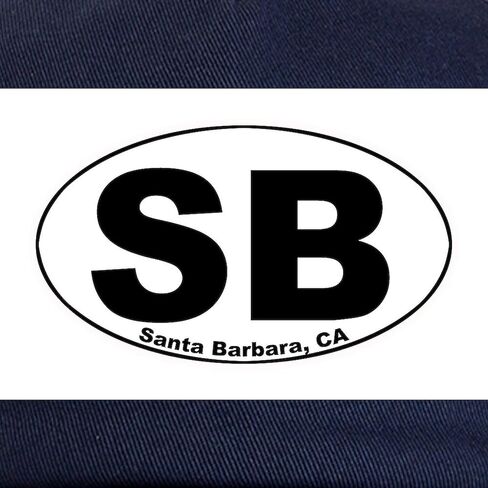 CafePress SB (Santa Barbara) Cap Adjustable Baseball Cap in Kuwait