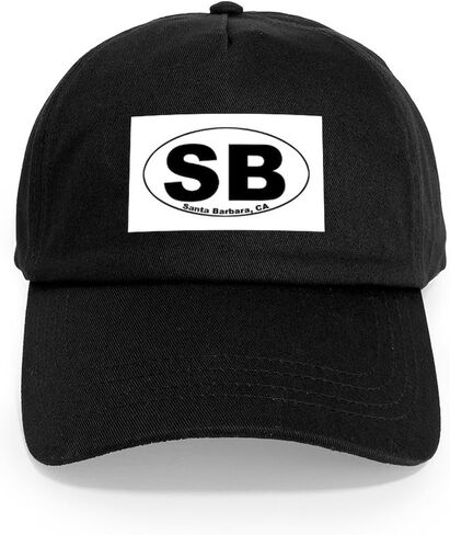 CafePress SB (Santa Barbara) Cap Adjustable Baseball Cap in Kuwait