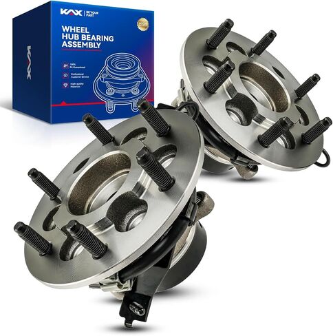 KAX 515104/515105 Front Wheel Bearing Compatible with 2004-2008 Chevy Colorado/GMC Canyon RWD, 2007-2008 Isuzu i-290, Isuzu i-370 RWD, 2006 Isuzu i-280,2pcs Wheel Hub Assembly, W/ABS in Saudi Arabia