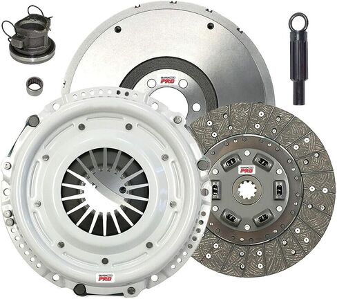 ClutchMaxPRO Heavy Duty OEM Clutch Kit & Flywheel Compatible with 2005 2006 Jeep TJ Wrangler 4.0L 6cyl (CP05065HD-FW167018-CK) in Saudi Arabia