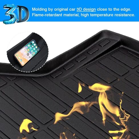 Cartist Cargo Liner Compatible with BMW 5 Series G30 2017-2023 Accessories All Weather Trunk Liner for 520i 530e 530i 535i 540i 540d 550i, Heavy Duty in Kuwait