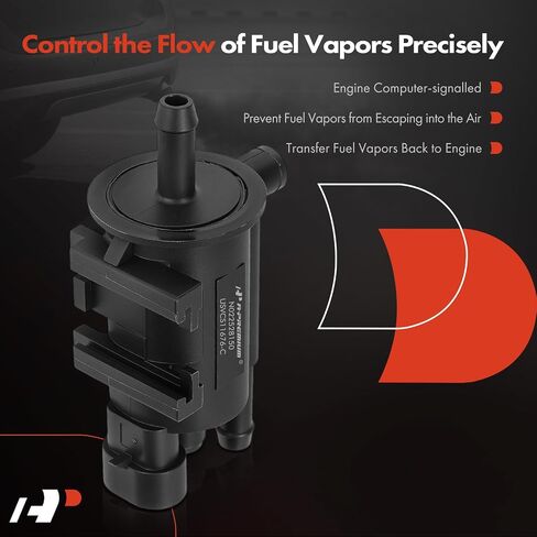 A-Premium Vapor Canister Purge Solenoid Valve Compatible with Hyundai Sonata, Santa Fe, Tucson, Genesis Coupe, Santa Fe Sport & Kia Optima, Sorento, Forte, Sportage, Rondo, Forte Koup, Forte5 in Saudi Arabia