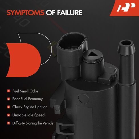 A-Premium Vapor Canister Purge Solenoid Valve Compatible with Hyundai Sonata, Santa Fe, Tucson, Genesis Coupe, Santa Fe Sport & Kia Optima, Sorento, Forte, Sportage, Rondo, Forte Koup, Forte5 in Saudi Arabia