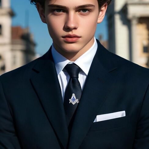 جمجمة Tack Tack Pin Sterling Silver Punk Skull Tie Tie Exclies for Men in Saudi Arabia