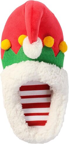 شباشب عيد الميلاد للنساء والرجال أحذية قزم فروي المنزل نونسليب شباشب مريحة لغرفة النوم شباشب عيد الميلاد أحذية داخلية وخارجية in Kuwait