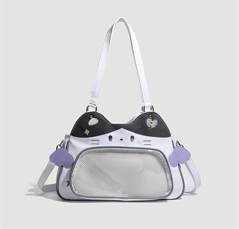 حقيبة Cat Ita لمحبي Kpop Anime Pin Display Ita حقيبة حمل حقيبة كتف يابانية Kawaii Crossbody in Kuwait