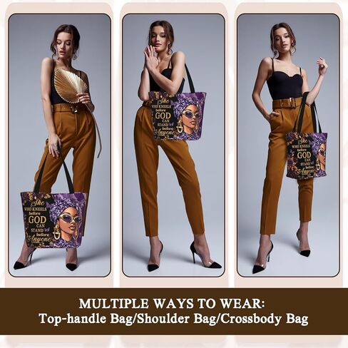 حقائب حمل الكتاب المقدس للنساء حقائب كتف الكنيسة مع سحاب هدايا دينية مسيحية جمالية للنساء in Kuwait