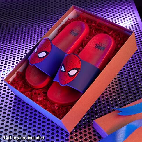 صنادل Marvel Boys، صنادل للأطفال مضادة للانزلاق - هدايا سبايدرمان للأولاد in Kuwait
