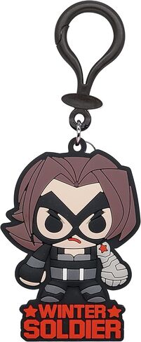Marvel Winter Soldier Soft Touch PVC Bag Clip in Saudi Arabia