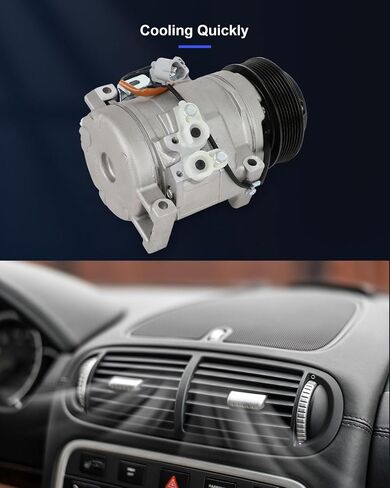 ECCPP A/C Compressor with Clutch 2003-2009 Fit for Toyota 4Runner 4.0L 2007-2009 Fit for Toyota FJ Cruiser 4.0L AC Compressor in Saudi Arabia