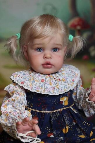 Anano Chubby Weighted Reborn Baby Dolls Boy Lifelike Veins 24 Inch Realistic Reborn Toddler Dolls Big Size Real Life Newborn Baby Dolls That Look Real Bebe Reborn Babies with Pacifier in Kuwait