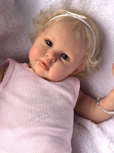 Anano Chubby Weighted Reborn Baby Dolls Boy Lifelike Veins 24 Inch Realistic Reborn Toddler Dolls Big Size Real Life Newborn Baby Dolls That Look Real Bebe Reborn Babies with Pacifier in Kuwait