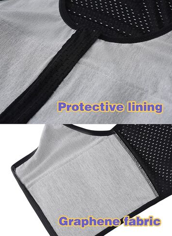 JARAZIN Chest Binder for Women FTM Transgender Zip Up Breast Binder Breathable Cool Fabric Tank Top in Kuwait