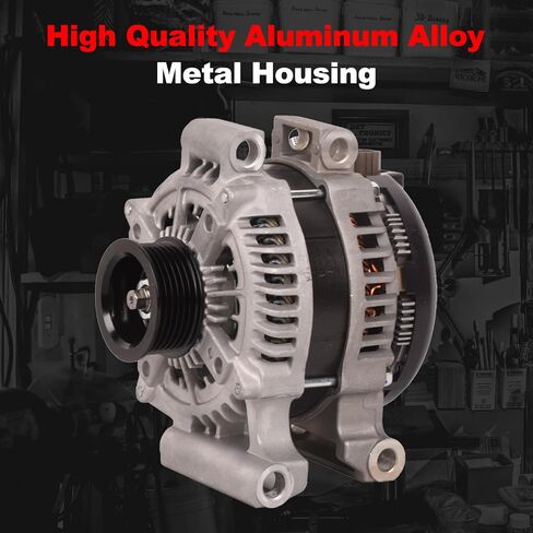 TOPAZ Alternator Fit for Lexus LS460 2007 2008 2009 2010 2011 2012 V8 4.6L 2706038040 104210-6130 12V 180A in Saudi Arabia