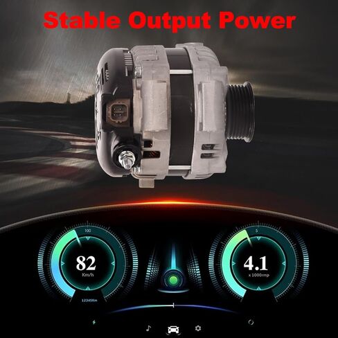TOPAZ Alternator Fit for Lexus LS460 2007 2008 2009 2010 2011 2012 V8 4.6L 2706038040 104210-6130 12V 180A in Saudi Arabia