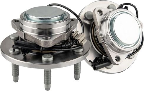 زوج Torchbeam 515097 RWD مجموعة محمل محور العجلة الأمامية لـ 2007-2013 Chevy Silverado 1500، 2007-2013 GMC Sierra 1500، Chevy Tahoe Suburban 1500، GMC Yukon، Chevy Avalanche، محمل العجلة in Saudi Arabia