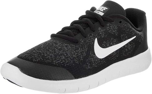 Nike Boy's Free RN 2 (Big Kid) أسود/أبيض/رمادي داكن/أنثراسايت 5.5 Big Kid M in Saudi Arabia