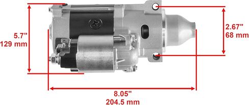 Caltric Starter Compatible With Kawasaki 25HP 21163-7004 21163-7015 in Saudi Arabia