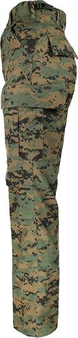 بنطال كارجو رجالي من Woodland Digital Camo بولي/قطن عسكري BDU Army Fatigues مع دبوس in Kuwait