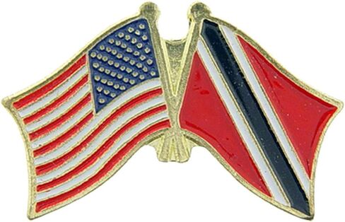 Trinidad Flag Patch and Pin in Saudi Arabia