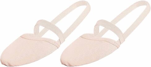 Half Sole Dance Shoes, Elastic Canvas Soft Soled Shoes, Pirute Ballet Shoes, for Women/Men and Girls/Boys in Kuwait
