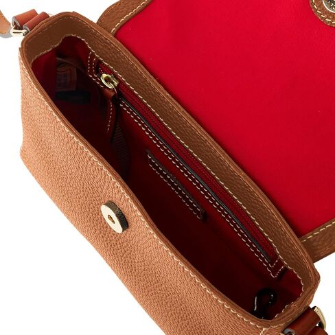 حقيبة يد Dooney & Bourke، حقيبة كروس من Pebble Grain Rena | عظم in Saudi Arabia