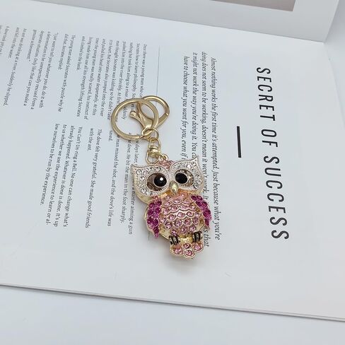 Animal Pendant Key Chains Ring Crystal Bling Turtle Whales Horse Elephants Koala Flamingos Owl Frogs Keychain for Women Girls in Kuwait