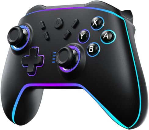 Toxfla Switch Controllers for Nintendo Switch/Lite/OLED, Switch Wireless Pro Controller Supports Dual Vibration/Motion Control/Turbo Function in Saudi Arabia
