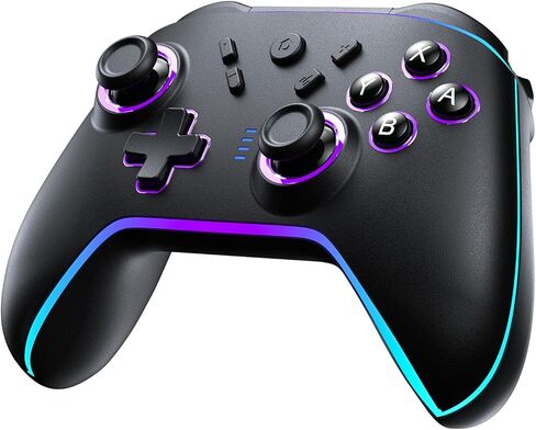 Toxfla Switch Controllers for Nintendo Switch/Lite/OLED, Switch Wireless Pro Controller Supports Dual Vibration/Motion Control/Turbo Function in Saudi Arabia