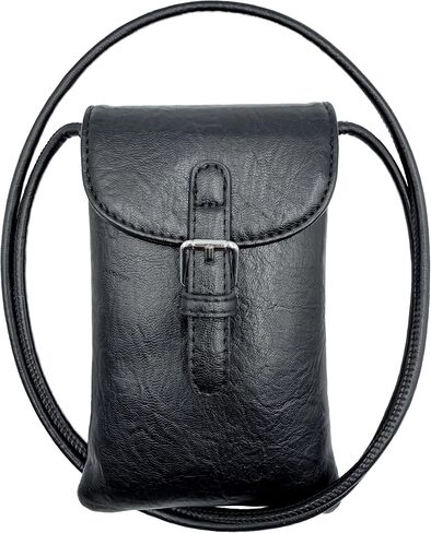 Vegan Leather Phone Crossbody Bag - Stylish & Practical Small Pouch, Eco-Friendly Cell Phone Purse, Fashionable Sling Bag for Women, Compact Vegan Leather Crossbody Purse, Cruelty-Free in Saudi Arabia