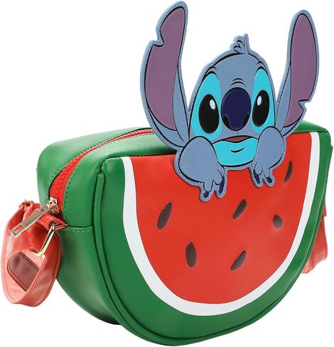 Disney Stitch Watermelon 10.25" Novelty Women's Crossbody Bag in Saudi Arabia