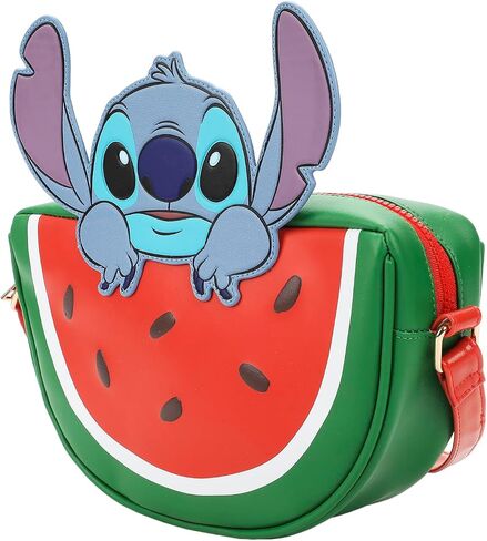 Disney Stitch Watermelon 10.25" Novelty Women's Crossbody Bag in Saudi Arabia
