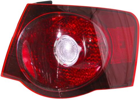 KarParts360 لوحدة إضاءة خلفية فولكس فاجن جيتا 2008 2009 2010 جانب السائق سيدان باللون الأحمر الداكن VW2800127 | 1K5 945 095 ل in Saudi Arabia