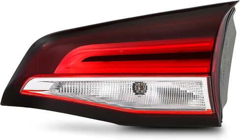 AKKON - Fit 2022 2023 2024 Chevy Equinox 22-24 LED ضوء خلفي داخلي مصباح فرامل خلفي طراز OE للركاب الجانب الأيمن بديل مباشر مجموعة عدسات حمراء شفافة in Kuwait