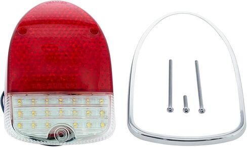 United Pacific VTL6870LED Super Bright 46 LED Taillight w/Trim for 1968-70 VW Beetle, Polycarbonate Lens, Plug-N-Play, Easy Install – ONE Unit in Saudi Arabia