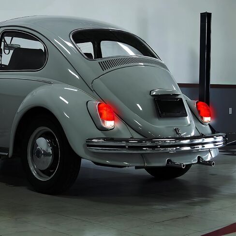 United Pacific VTL6870LED Super Bright 46 LED Taillight w/Trim for 1968-70 VW Beetle, Polycarbonate Lens, Plug-N-Play, Easy Install – ONE Unit in Saudi Arabia