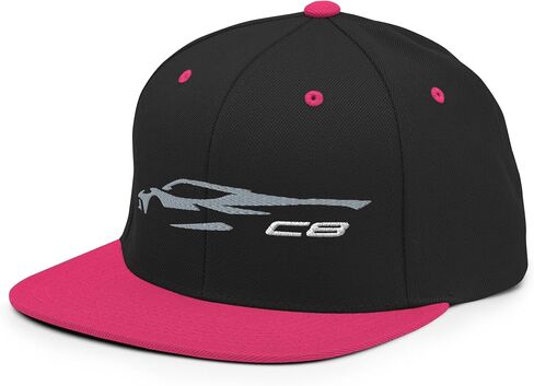 قبعة Snapback لمالك سيارة كورفيت الرياضية C8 باللون الرمادي والفضي in Saudi Arabia